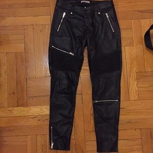Leather pants
